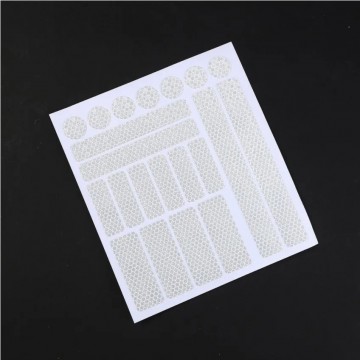 Reflecterend tape wit vel 2