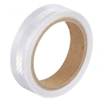 Reflecterende tape - WIT - 3 meter - 25mm