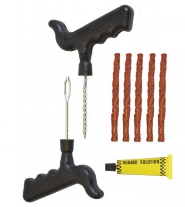 Reparatieset voor autobanden - banden prop set 8 delig