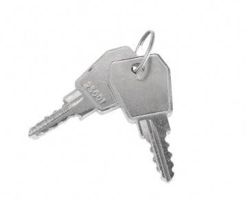 Extra sleutel met sleutelnummer 25001