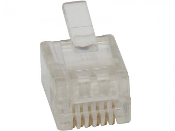 RJ12 telefoon stekker - 10 stuks
