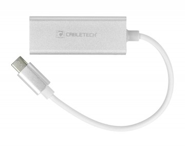 USB C naar RJ45 adapter - Zilver