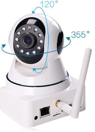 IP Wi-Fi internet cloud camera met infrarood nachtzicht