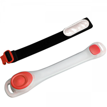 Hardloop verlichting voor arm en been - Rood