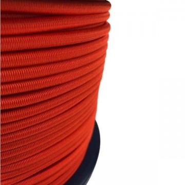 3mm Elastisch Touw - Oranje - 100 meter op rol