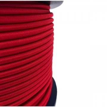 3mm Elastisch Touw - Rood - 100 meter op rol
