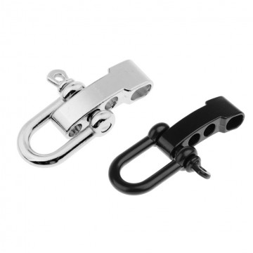 D-Shackle - 5mm - Verstelbaar - zilver4