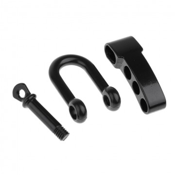 D-Shackle - 5mm - Verstelbaar - zwart4