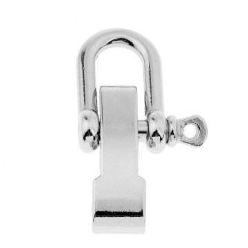 D-Shackle - 5mm - Verstelbaar - zilver