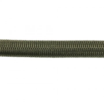 4mm Elastisch Touw - Camo groen - 100 meter op rol