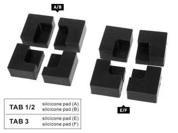 Muurhouder voor tablet - Anti diefstal - Voor Galaxy Tab 1 / 2 / 3