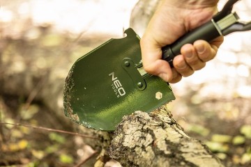 Multifunctionele schep - 5 in 1 - Opvouwbaar - Met hoes