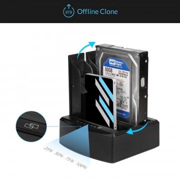 Sata harddisk dockingstation