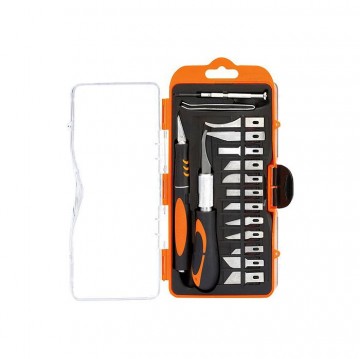 Scalpel messen set - 18 delig