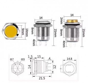 Schakelaar maatvoering