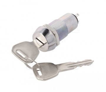 Sleutel schakelaar - Ø19mm / 50mm - Unieke sleutels - ON-ON