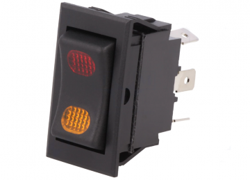 Schakelaar - ON / OFF / ON - 12V - 20A