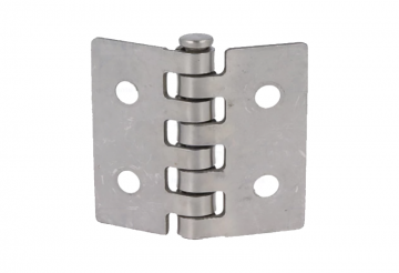 Scharnier - 40x40mm - RVS A2 - Max. 90 graden 