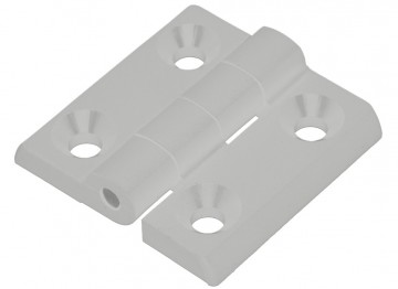 Scharnier - 40x40mm - Gegalvaniseerd - RAL 7035