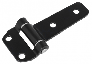 Scharnier - 140 x 63mm - Gegalvaniseerd - Zwart