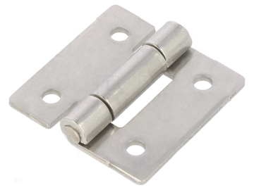 Scharnier - 40x40mm - RVS