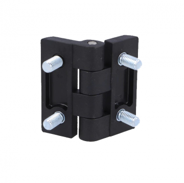 Scharnier met schroefdraad - 30 x 30mm - M4