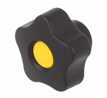 M8 schroefknop - 32mm - Met afdekkap