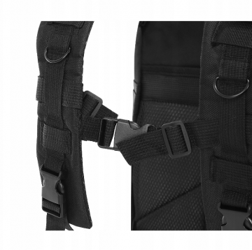 Survival rugzak - XL - MOLLE systeem - Zwart