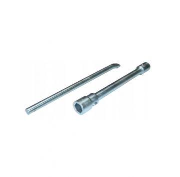 Wielmoersleutel met hefboom - 24 x 27mm - Gegalvaniseerd