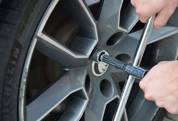 Wielmoersleutel met hefboom - 24 x 27mm - Gegalvaniseerd