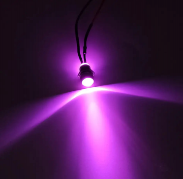 Mini LED spotverlichting - UV - 10mm - 12/24V