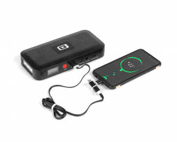 Jump starter powerbank - 12V - Met USB poort en sigarettenplug