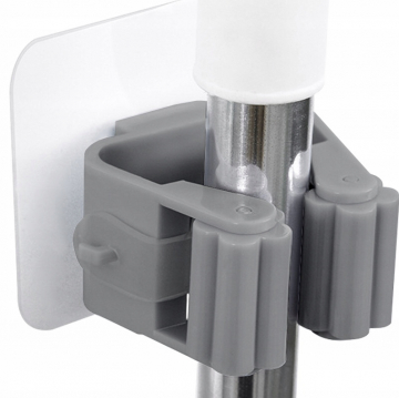 Muur gereedschap houder - Zelfklevend - 5 x 5cm - Grijs