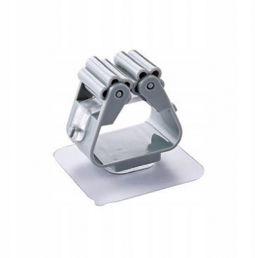 Muur gereedschap houder - Zelfklevend - 5 x 5cm - Grijs