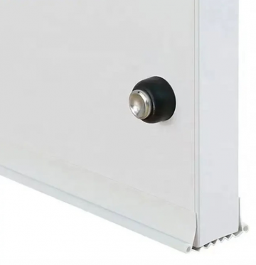 Tocht strip - Voor deuren - 1 meter - Wit