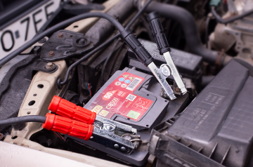 Accuklemmen set - 400A - 150mm - Zwart