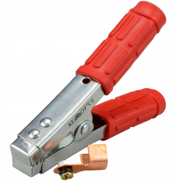 Accuklemmen set - 600A - 165mm - Rood