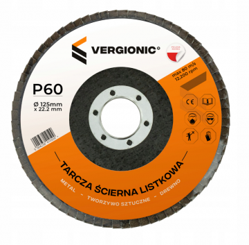 Slijpschijf - Lamellenschijf - 125mm - P60