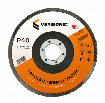 Slijpschijf - Lamellenschijf - 125mm - P40