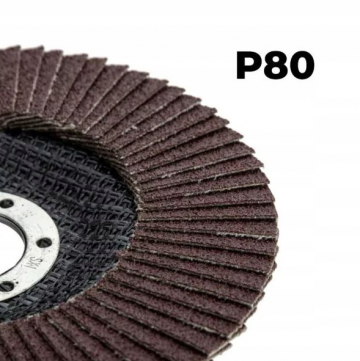 Slijpschijf - Lamellenschijf - 125mm - P80