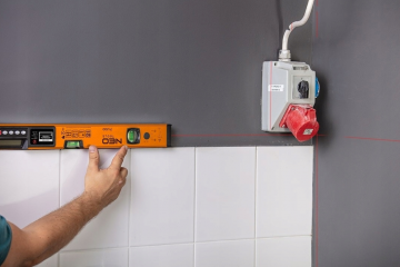 Digitale waterpas - 60cm - LCD display - Met kruislaser