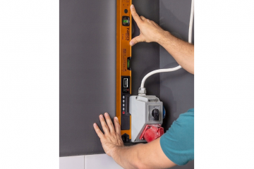 Digitale waterpas - 60cm - LCD display - Met kruislaser