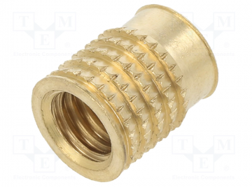 Draadbus - M8 - 13.8mm - Messing