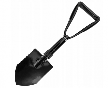 Survival schep - Multifunctioneel - Opvouwbaar met hoes - Zwart
