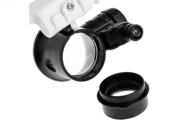 Sieraden reparatie bril - 8x / 23x zoom - Met lampje - Verstelbaar