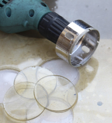 Diamantboor set - 10 delig - Nat en droog boren - Tegelboren