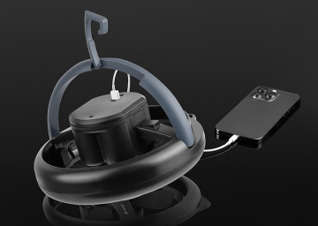 Kampeer lamp - Oplaadbaar - Met ventilator en powerbank