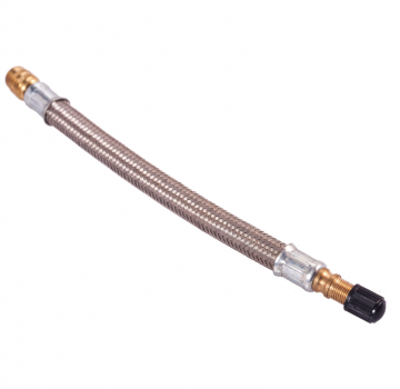 Flexibel ventiel verlengstuk - 21cm - Met dopje