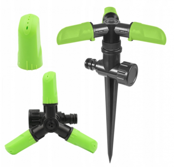 Ronddraaiende sprinkler - 3 armen - 14 meter