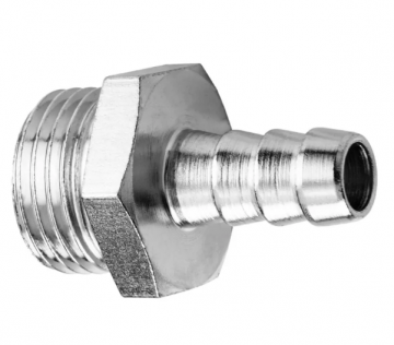 Slangpilaar met buitendraad - 10mm x 1/2